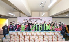 인천시 미추홀구 주안4동, 사랑의 김장나누기 진행