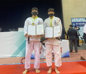 용인시청 홍문호·송민기, 청풍기 유도대회 동반 우승