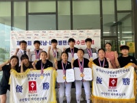 화성 발안중, 전국종별펜싱선수권 에뻬 단체전 동반 우승