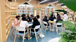 ‘누리숲 도서관’…양곡중 학생이 직접 만든 ‘성장하는 세상’