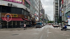 표지판은 금지인데 실제로는 가능…헷갈리는 삼산로데오 ‘좌회전 금지’ 표지판
