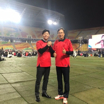 최순호 전 대한축구협회 부회장, 경기도체육회장 선거 박상현 한신대 교수에게 힘싣는다