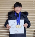 버들개초 전민규·이태성, 백곰배 스피드스케이팅대회 2관왕 달성