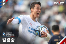 수원 삼성 김경중, 도이치모터스 2~3월 MVP