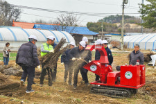 용인특례시, 영농부산물 안전 처리 위해 파쇄지원단 운영