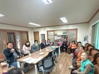 가평읍장, 상반기 관내 경로당 위문 방문 실시