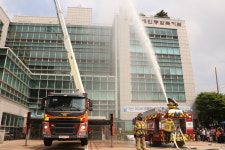 안양소방서, 수리장애인종합복지관서 소방훈련