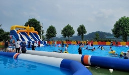 구리시, 도시공원 물놀이장 개장 및 바닥분수 가동