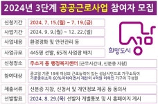 성남시, 공공근로 참여자 모집 19일까지 주소지 동 행정복지센터