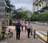 김포경찰서, 김포 한강신도시 마산동 일원에서 활동하는 자율방범대원 12명 신규 위촉