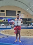 부상 투혼 빛난 우만초 이루다, 전국장사씨름대회서 값진 은메달