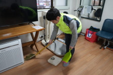 구리도시공사 햇살봉사단, 설맞이 경로당 봉사활동 실시