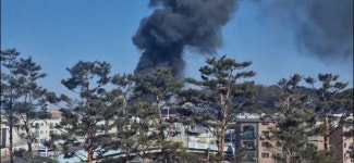 파주 야당동 대형물류센터에서 화재 발생