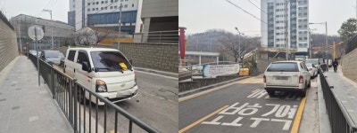 어린이 보호구역 불법 주차 만연…과태료 부과 안 하는 부평구