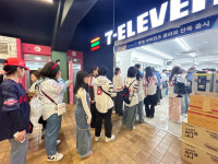 세븐일레븐X롯데자이언츠 콜라보 ‘마! 응원’ 시리즈, 사직야구장서 4만개 완판