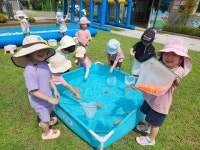 오산숲유치원, 체험 중심 여름 물놀이 활동 실시