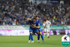 파울리뇨 원더골…K리그2 수원 삼성, 충북청주에 1-0 진땀승