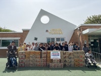 팜스코, 안성 장애인 나눔 참여 지원…라면 2,000개 기부