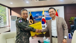 대경대 유진선 설립자, 남양주 진접 소재 육군 75사단(철마부대) 초청 방문