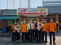 과천소방서 주암119안전센터 소속 최승호 소방관, 현장활동 유공자 표창