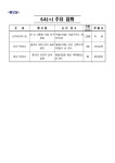 6월 4일 경기남부지역 집회일정