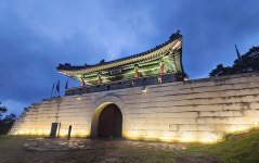 김포시, 문수산성 경관조명 설치 완료