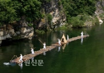 정선, 아우라지 뗏목축제 성황