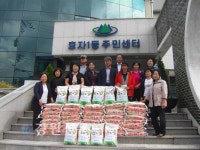 춘천성도교회 추석맞이 사랑의 쌀 전달