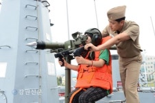 해군 1함대 부산함, 강릉 경포고 병영체험
