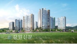 우미건설, 강릉 유천지구 우미린 21일 오픈