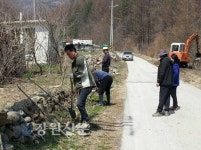 태백 문곡소도동, 고향마을 만들기에 구슬땀