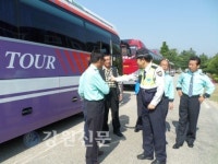 102보충대 입대장병 안전 위한 교통사고 예방 활동