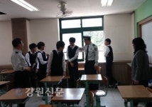 동해경찰서, 학교폭력 예방 틈새순찰 실시