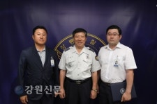 강릉경찰서 업무유공 직원 포상