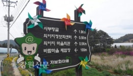 평창 의야지바람마을, 바람개비 테마 조성