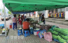 금대리 방아마을 농산물 직거래장터 행사
