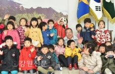 속초경찰서, 사랑어린이집 견학 실시
