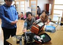 인제소방, 경로당 안전지킴이 소방안전체험교실 운영