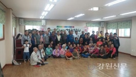 원주시 둔둔2리 새마을부녀회, 행복한 경로잔치