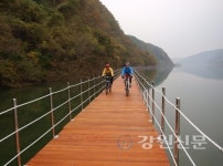 화천 산소100리 길 MTB 자전거 대여소 운영 큰 호응