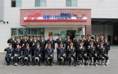 춘천소방서, 대룡119안전센터 간판 제막식 열려