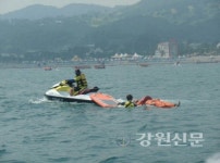 동해해경본부, 해수욕장 안전관리 지원