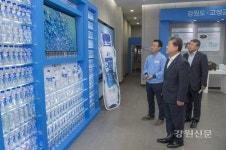 고성군 강원심층수, 전년 대비 생산량 2배 증가