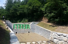 양양군, 사방댐 보강사업 완료