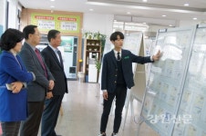 동해우체국, 묵호중 우체국문화학교 학생작품 전시회 개최