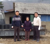 양구 출신 에이스파마 박재규 대표, 사랑의 연탄 기탁