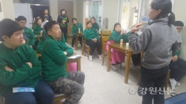 인제소방서, 장애인보호작업장 소방안전교육 펼쳐