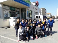 강릉교1동 바르게살기, 이웃돕기 연탄 전달