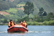 정선소방, 하계 수난구조훈련