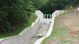 화천군, 장마철 이전 사방댐 준공 완료